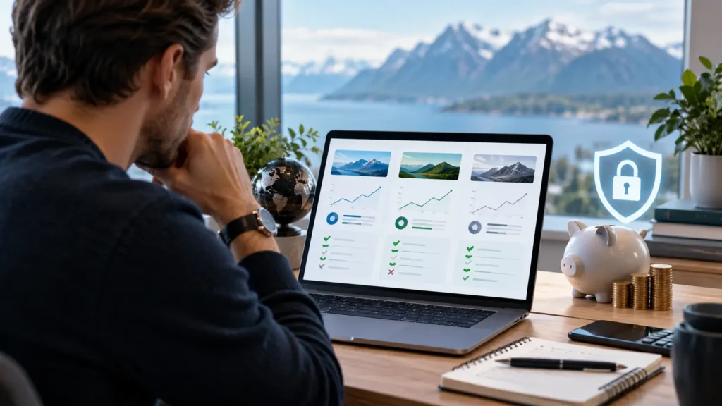 Slik vurderer du en investeringsplattform før du setter inn penger
